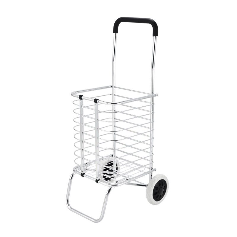 铝合金购物车 trolley 买菜手推车 可折叠爬楼手拉车家用小拉车