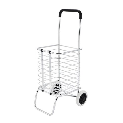 铝合金购物车 trolley 买菜手推车 可折叠爬楼手拉车家用小拉车