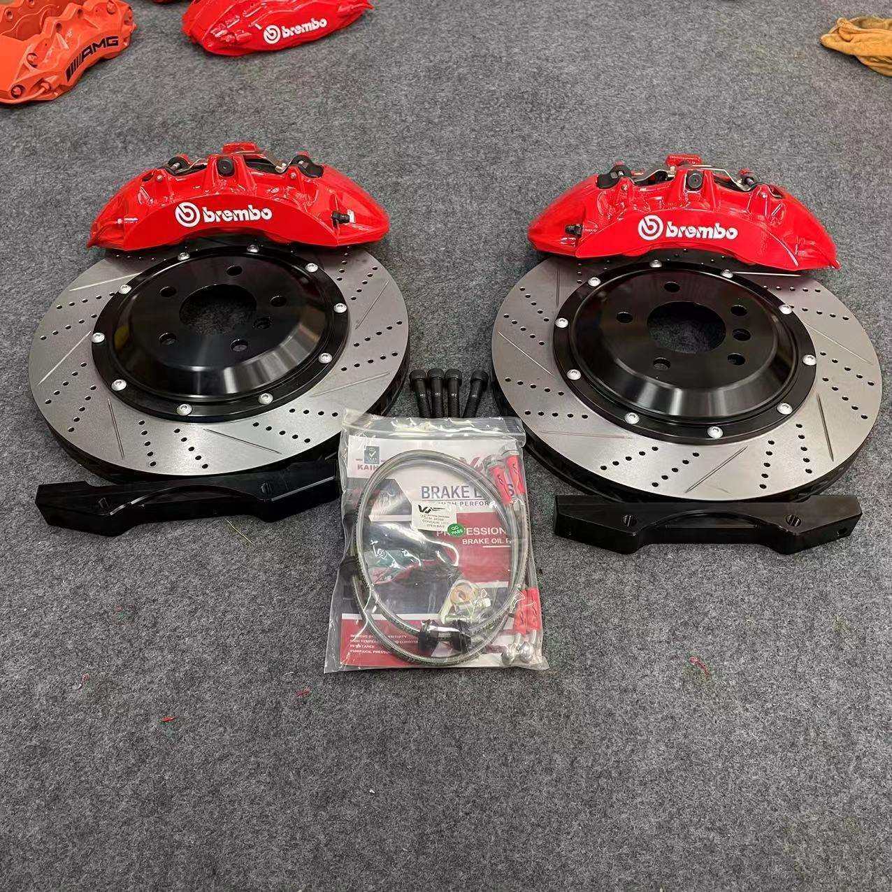 布雷博改装刹车卡钳四六活塞Ap52009040GT618ZF508N卡钳前六