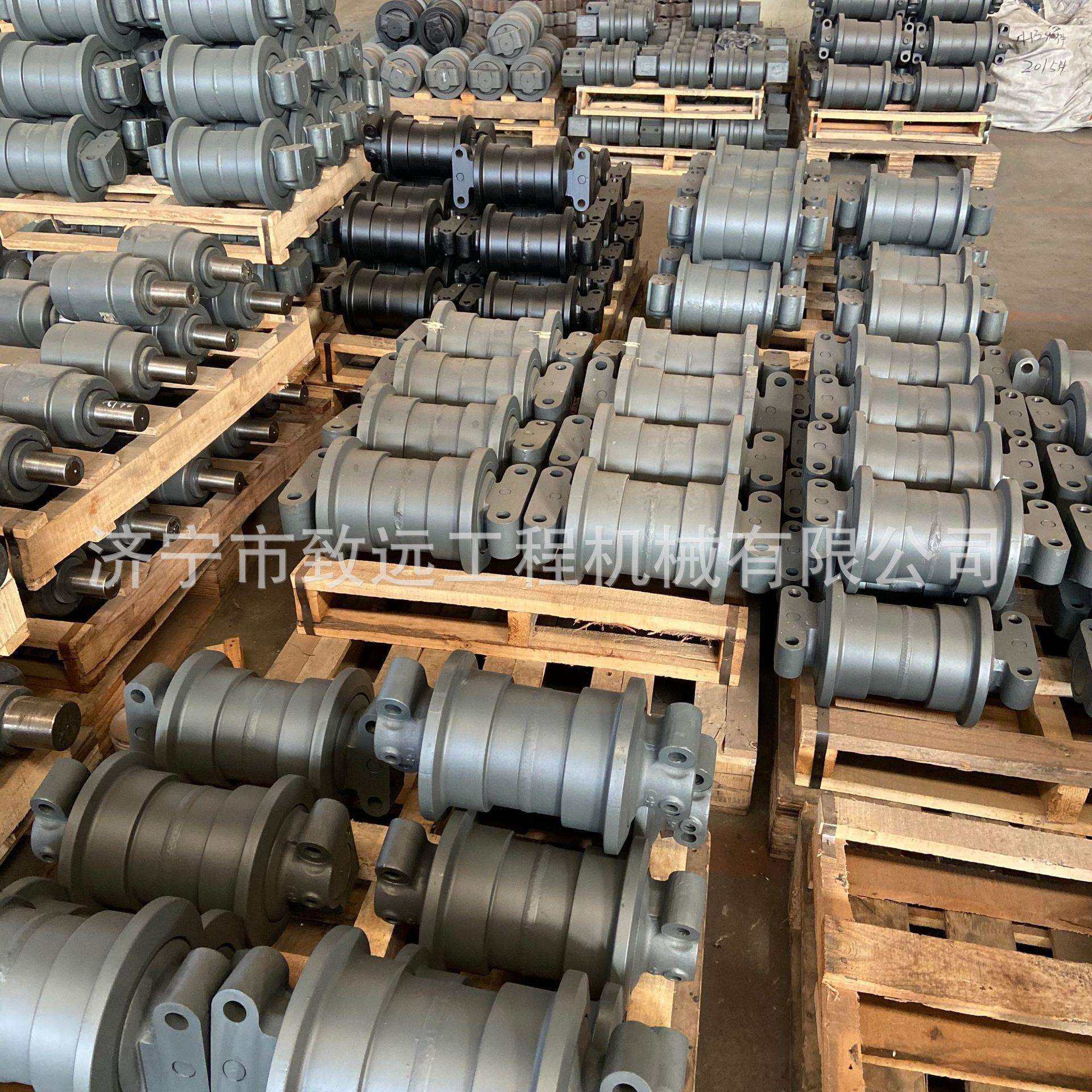 行走轮，200挖机支重轮承重轮工程机械四轮一带，200型挖机底盘