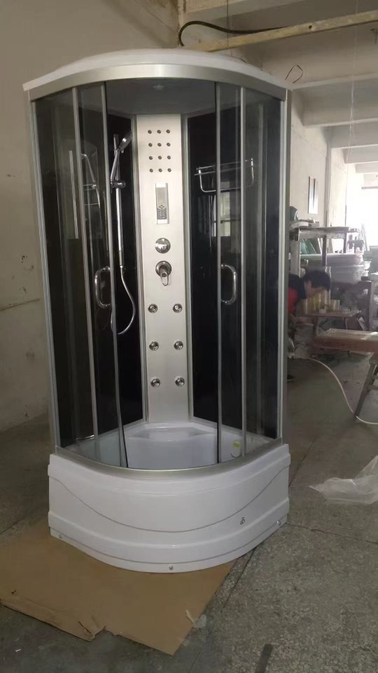 浴室淋浴房隔断卫生间家用洗澡扇形简易沐浴房简易房