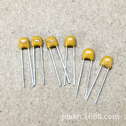 独石电容0805B105K100V1UF引线电容插件陶瓷电容器生产厂商
