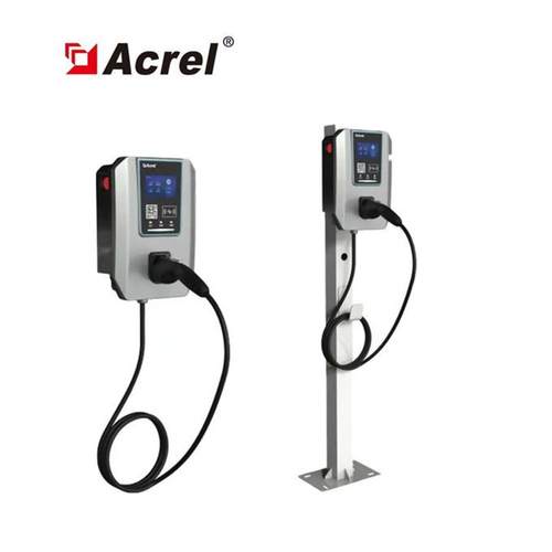 安科瑞7KW交流汽车充电桩4G通讯可配立柱落地安装AEV-AC007D