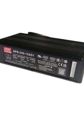 明纬电源NPB-240-12AD1240W宽范围输出小型化充电器