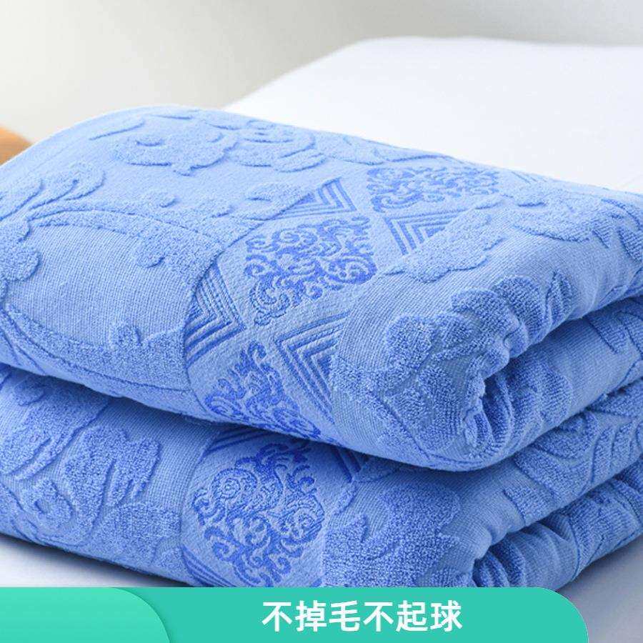 上海老牌纯棉毛巾被100老式毛巾毯夏季薄款成人毯子午睡盖毯