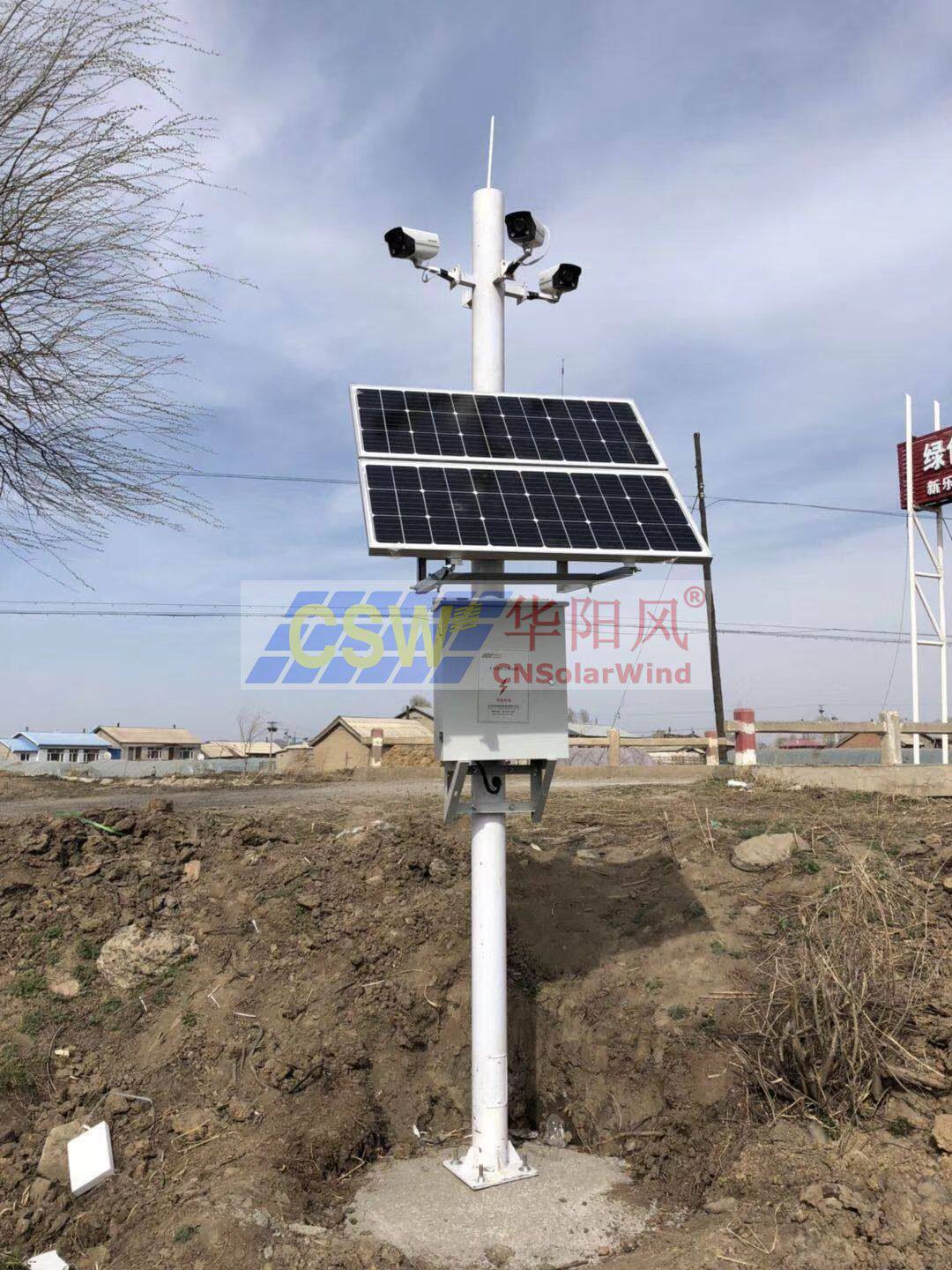 太阳能电池板监控供电系统稳定续航智能充放电应急储能热销爆款