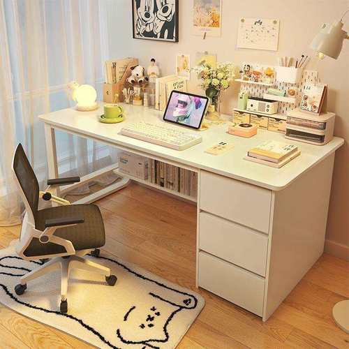电脑桌台式办公桌椅卧室简易桌子工作台书桌学习写字桌学生家用