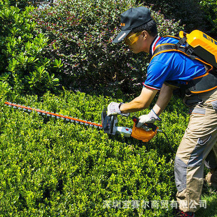 传峰36VTPHT4028双刃/单刃绿篱修枝机茶树园林绿化修剪绿篱机