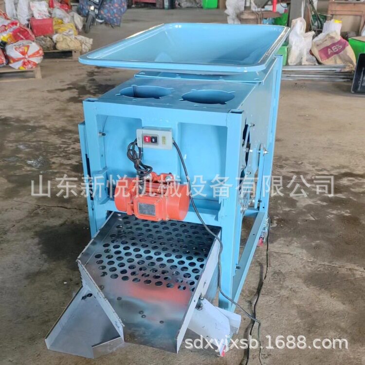 大蒜脱皮分瓣机 蒜瓣脱皮机 家庭农用蒜种脱皮分瓣筛选分级一体机