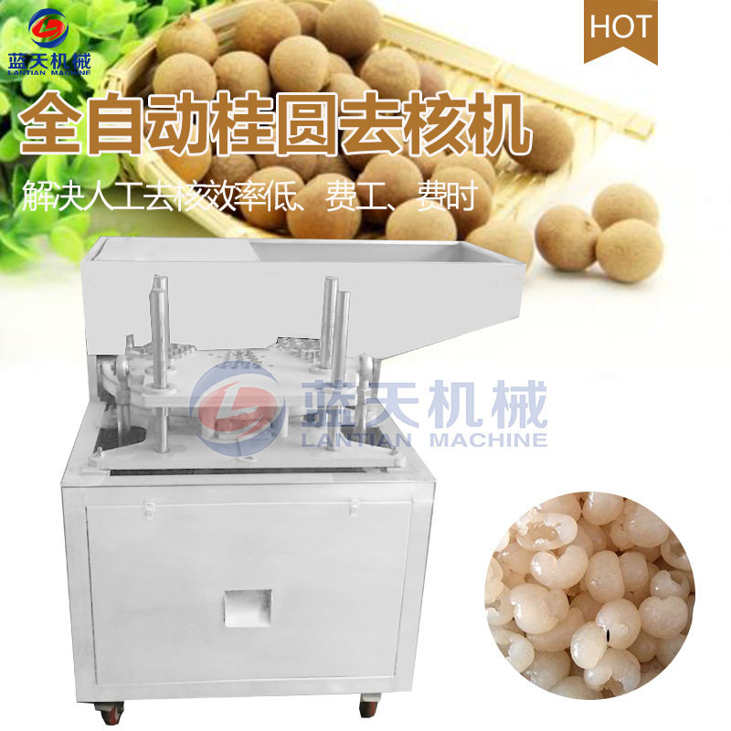 蓝天商用电动不锈钢桂圆去核机