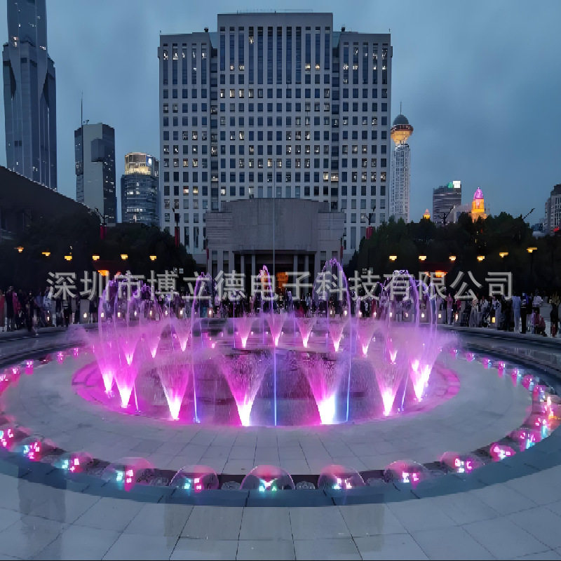 厂家供应音乐喷泉景观广场音乐跳泉波光泉大型喷泉水景设备旱地