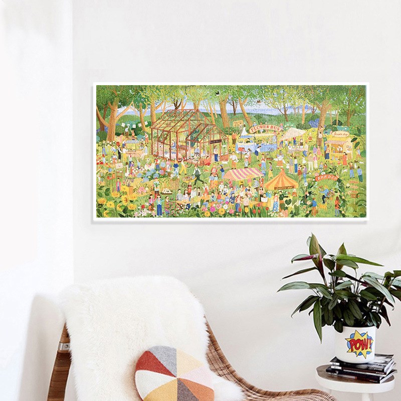 5ZW拼图框1000片81.3*40.6 49x68裱框架300 60U0 800拼图相框