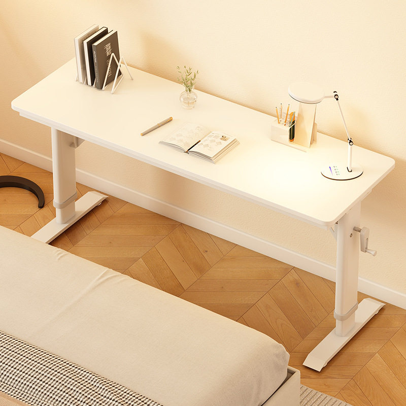 可移动升降桌阳台窄办公桌电新品书桌家用长条桌女生卧室简易靠墙