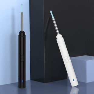 跨境爆品智能可视清掏耳勺发光耳勺可视掏耳勺带灯连手机挖耳勺