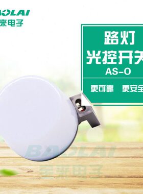 路灯光控开关 可调AS0 16A 防雨防雷电 220V大功率