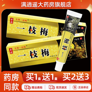 东隅一枝梅抑菌乳膏15g东偶一支梅皮肤外用草本止痒软膏官方正品