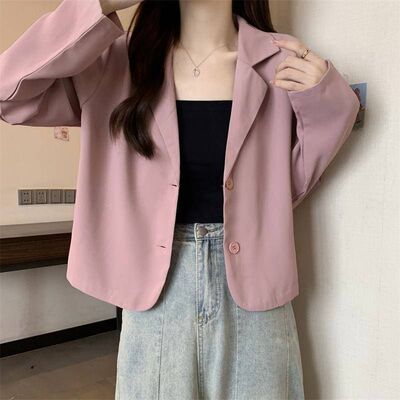 女士西服上衣春季早气质西装衬衣