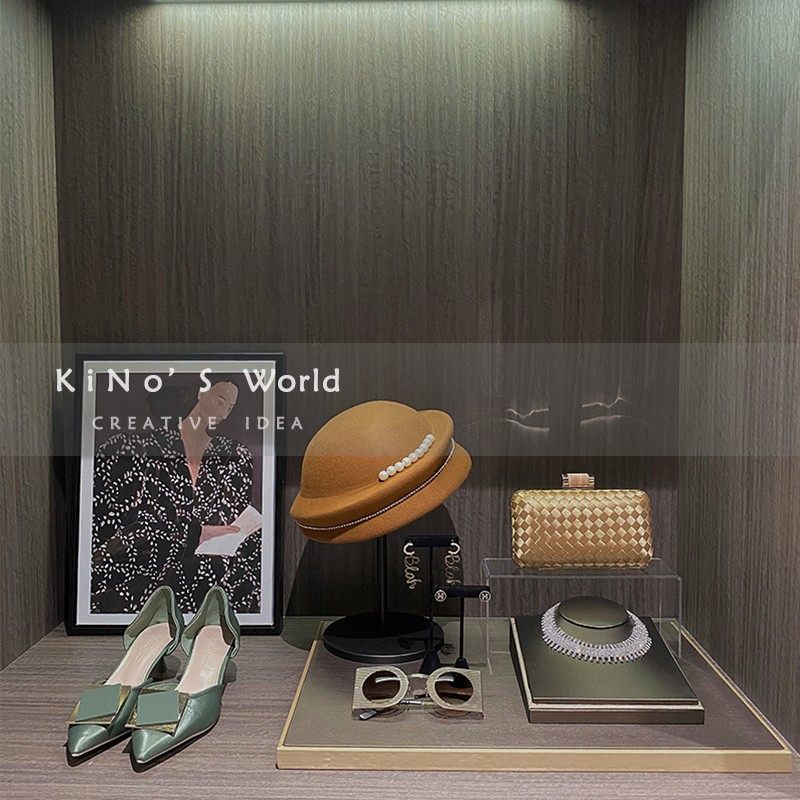 欧式轻奢样板房衣帽间摆件装饰品套装帽子包项链影视道具软装摆设,家居饰品,装饰摆件,淘宝优惠券,粉丝福利购,淘宝优惠卷