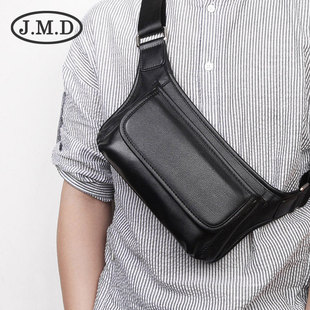 男士 包 头层牛皮腰包单肩斜挎包真皮胸包烟包手机邮差英伦手工男式