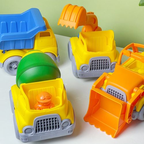 大号挖掘机男孩水泥搅拌车儿童工程车翻斗车沙滩玩具滑行推土机女