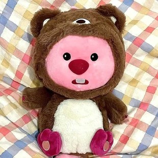 loo玩偶大号loo公仔露比娃娃爱毛绒露比玩偶露比公仔新