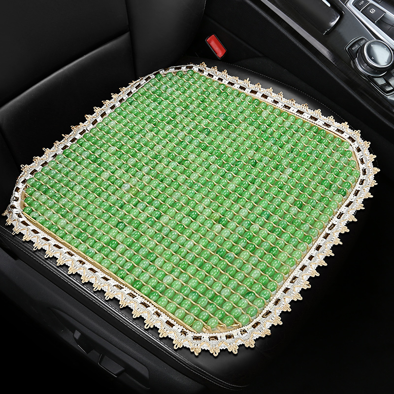 树脂玉石麻将制珠子凉席汽车坐垫透气凉垫单张办公座椅垫通用夏季