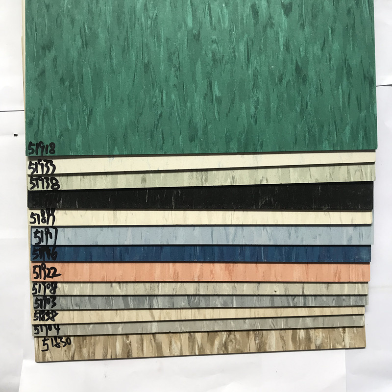 PVC塑胶地板阿姆斯壮片材同质透心石塑电梯医院商用耐磨加厚板