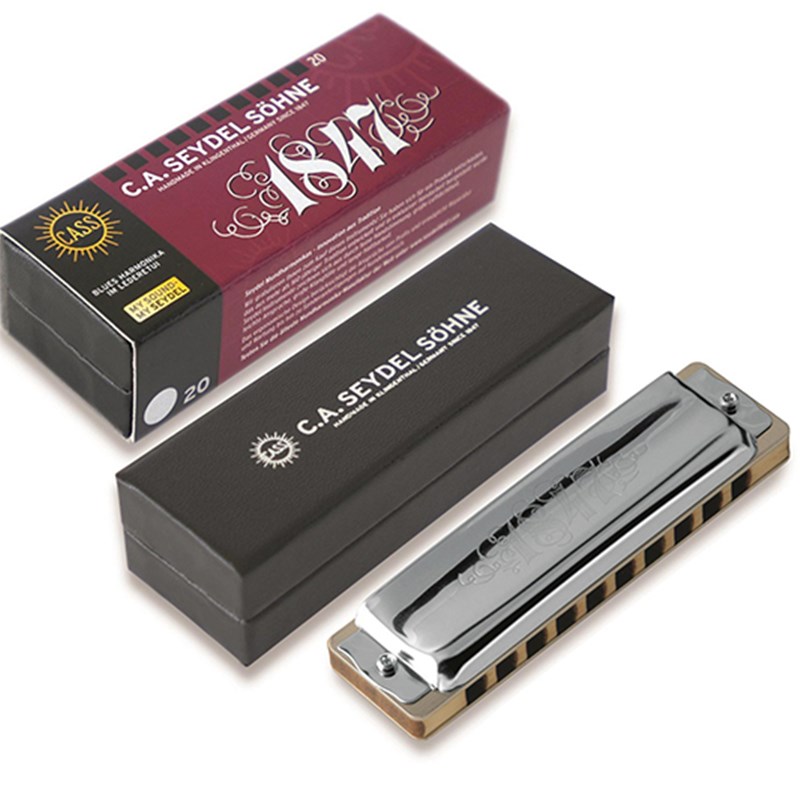 eydel赛德十孔布鲁斯口琴clic 德国手工生产 原装