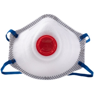 朝霞9头戴式 带杯型全鼻垫罩防工业粉尘打磨颗粒物喷漆专用