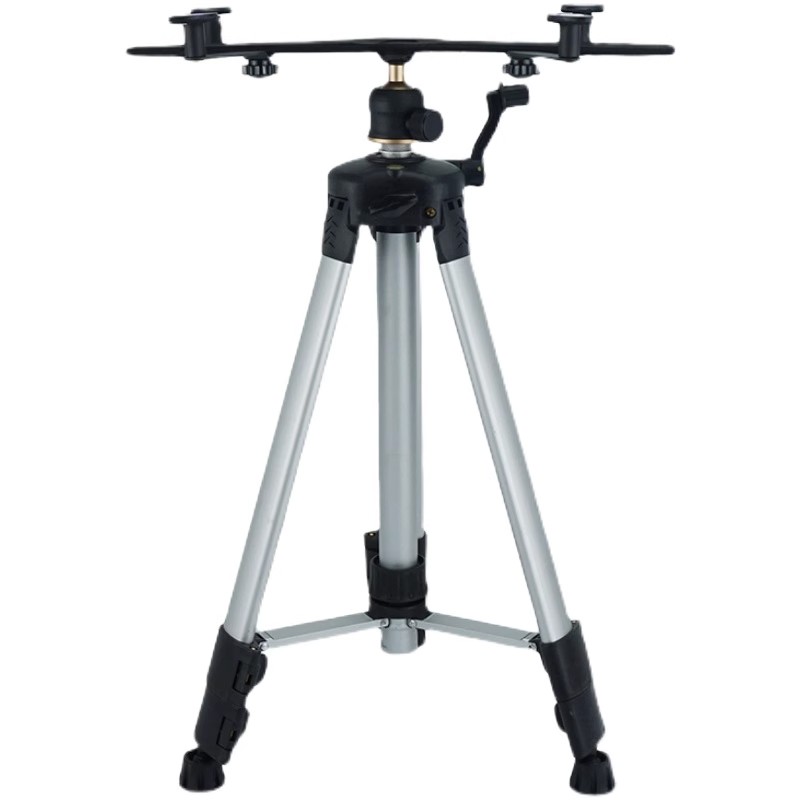 罗盘支架三脚架便携多功能全铝无磁避磁测量水平仪罗经仗