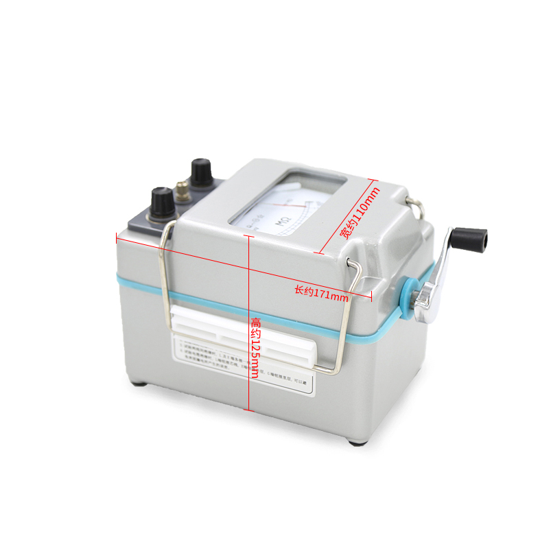 南京金川ZC-7绝缘电阻测试仪兆欧表500V1000V2500V5000V电工摇表