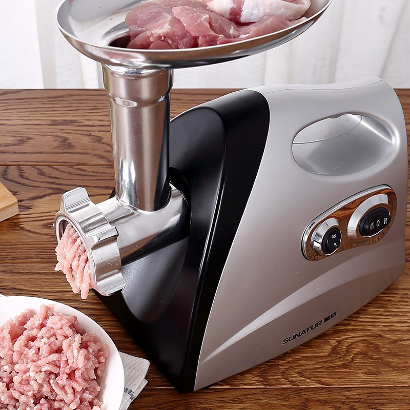 绞肉机家用电动小型全自动打肉馅商用多功能搅拌肉泥香肠灌肠器机