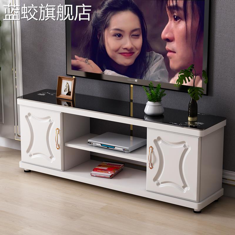 蓝蛟欧式电视柜简约现代小户型尺寸超窄卧室轻奢简易迷你客厅电视机柜