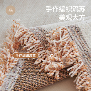 通用防猫抓沙发盖布全盖沙发毯防滑沙发套罩防尘 雪尼尔沙发巾四季