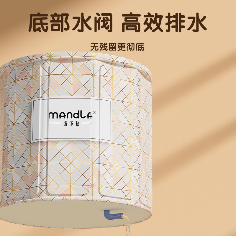 泡澡桶折叠大人家用洗澡桶儿童可坐浴盆全身成人浴桶泡浴桶浴缸