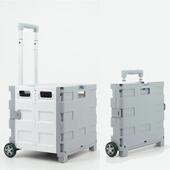 家杆转用两轮买菜车露营拉杆推车行李箱F530 F5拉箱折叠收纳购箱