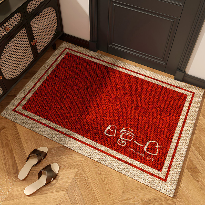 入户门地垫除尘耐脏门垫可裁剪地毯红色喜庆玄关大V门口进门脚垫,居家布艺,入户地垫,淘宝优惠券,粉丝福利购,淘宝优惠卷