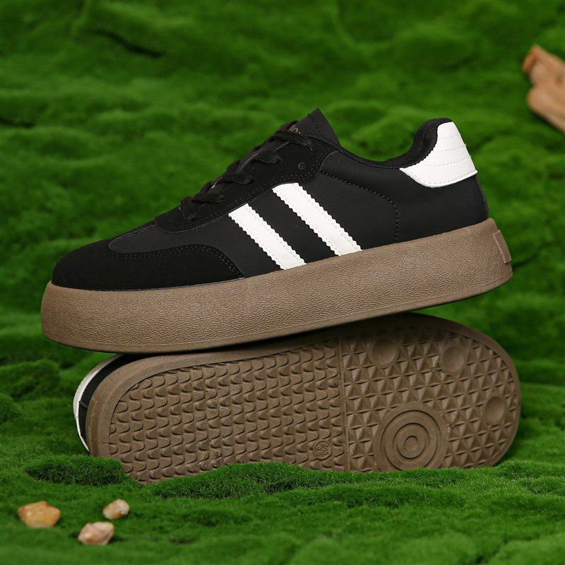 2025夏季新款男l士休闲鞋低帮透气德迅鞋防滑厚底鞋子女增高板鞋,流行男鞋,休闲板鞋,淘宝优惠券,粉丝福利购,淘宝优惠卷