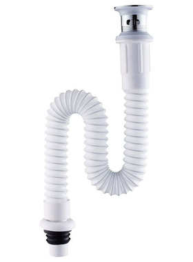 配件洗手盆防臭x008提加厚水器排G水管洗脸池篮下过滤江龙一体过