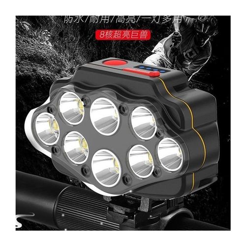 免接车客厅灯自行车车灯前灯强光夜骑电动车登山R车超亮三轮车改