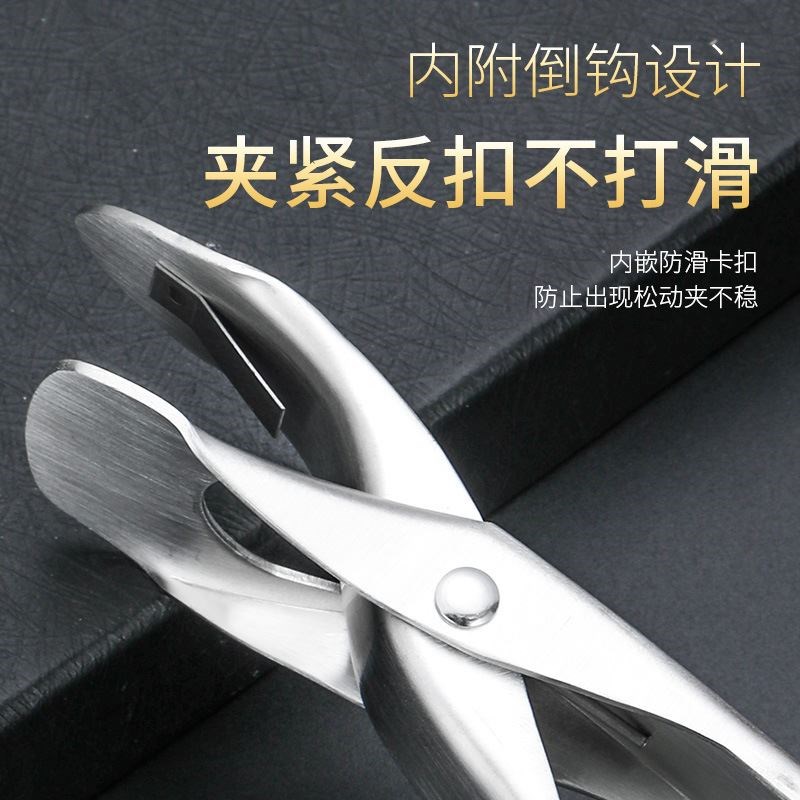 不锈钢碗夹具防滑防烫盘夹器加厚菜夹提盘砂锅多功能取盘夹钳