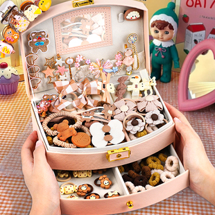 发饰女孩子玩具儿童小女童3岁4v的5到7生日礼物2024新款6网红爆款