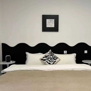 床头毛毡板床围幼儿园墙贴背景墙儿童防撞护板软包造型装饰墙自粘