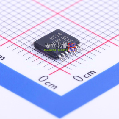 反相器 SN74HCT14PWR TSSOP-14 TI/德州 电子元器件配单全新原装
