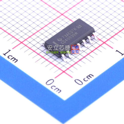 逻辑门 CD4093BM SOIC-14 TI/德州 电子元器件配单全新原装