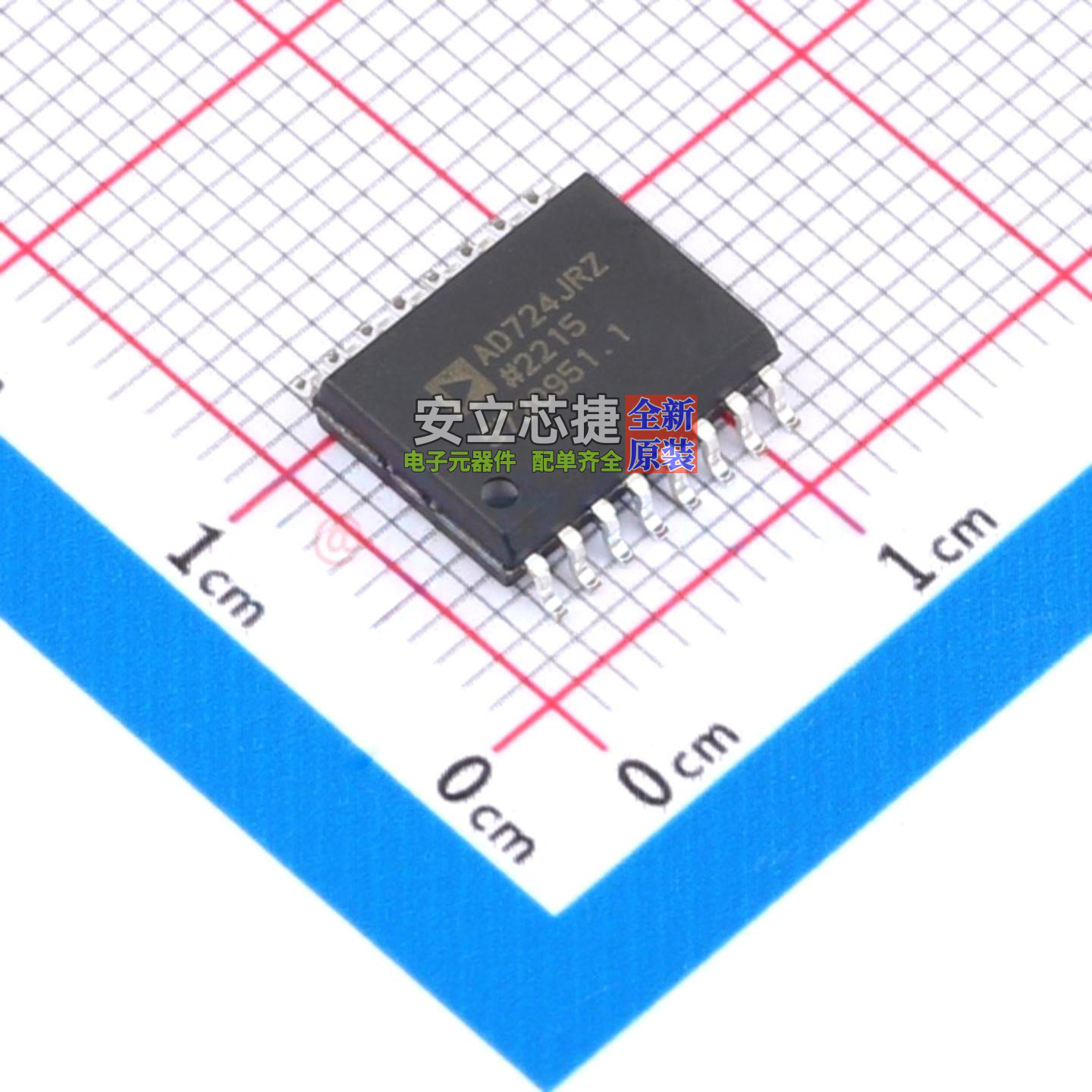 视频接口芯片 AD724JRZ SOIC-16 ADI(亚德诺) 电子元器件全新原装图片