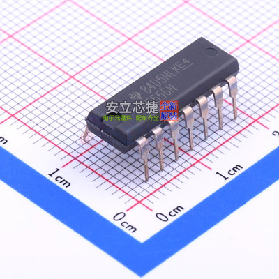 555定时器/计时器 NE556N DIP-14 TI/德州 电子元件配单全新原装