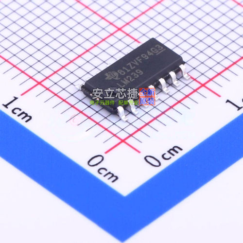 比较器 LM239DRG3 SOIC-14 TI/德州 电子元器件配单全新原装
