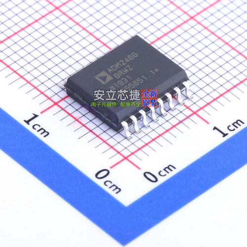 隔离式RS485/422收发器 ADM2486BRWZ SOIC-16 ADI(亚德诺) 元器件