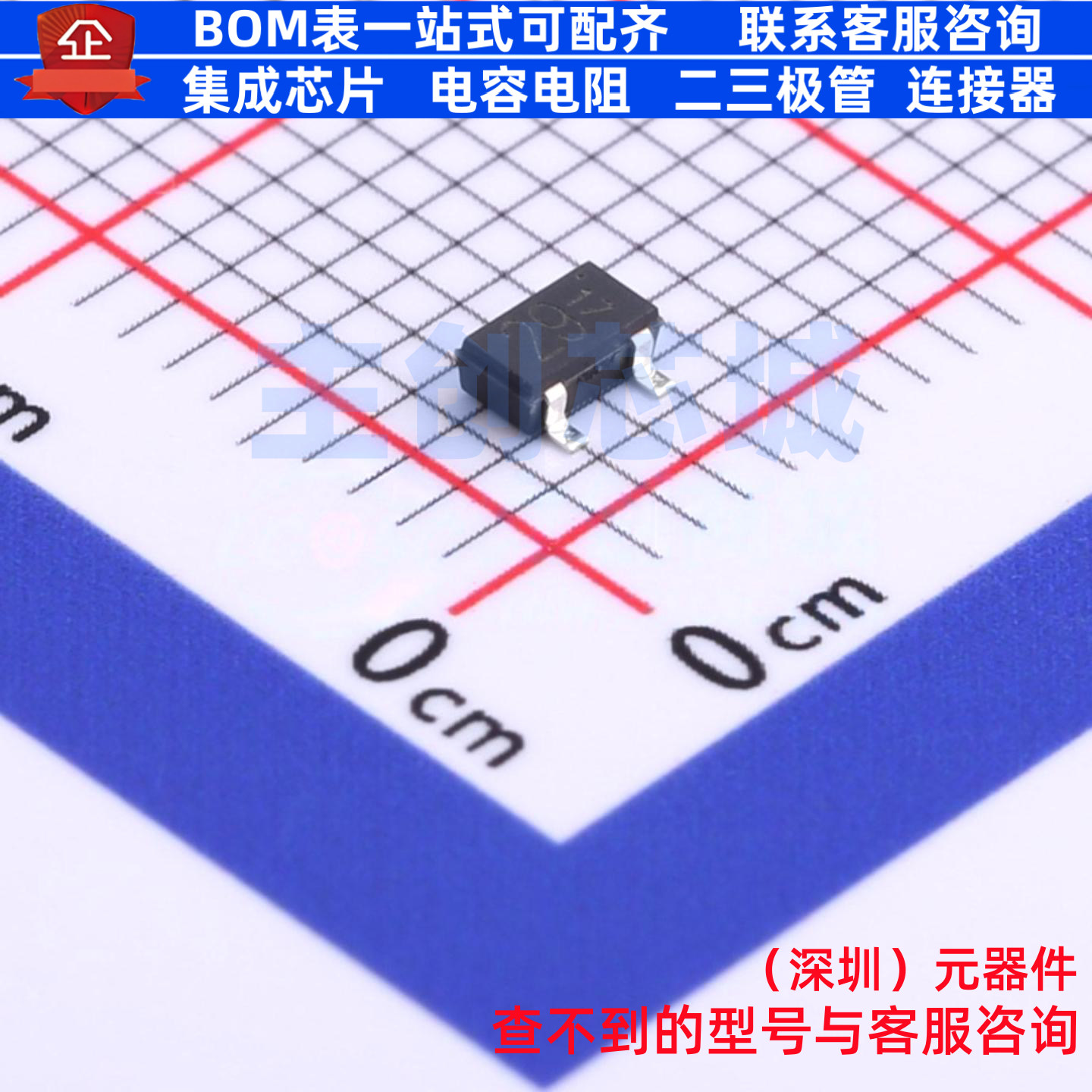 数字晶体管 DTC115EKAT146 SC-59 ROHM(罗姆) 电子元器件全新原装图片